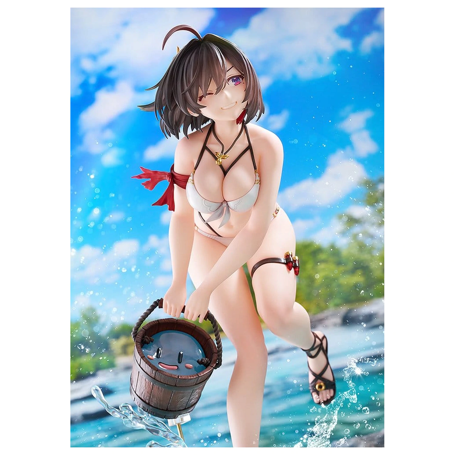 Atelier Yumia: The Alchemist of Memories & the Envisioned Land PVC Figúrka 1/6 Yumia Liessfeldt: Playing in the Water Ver. 25 cm produktová fotografia