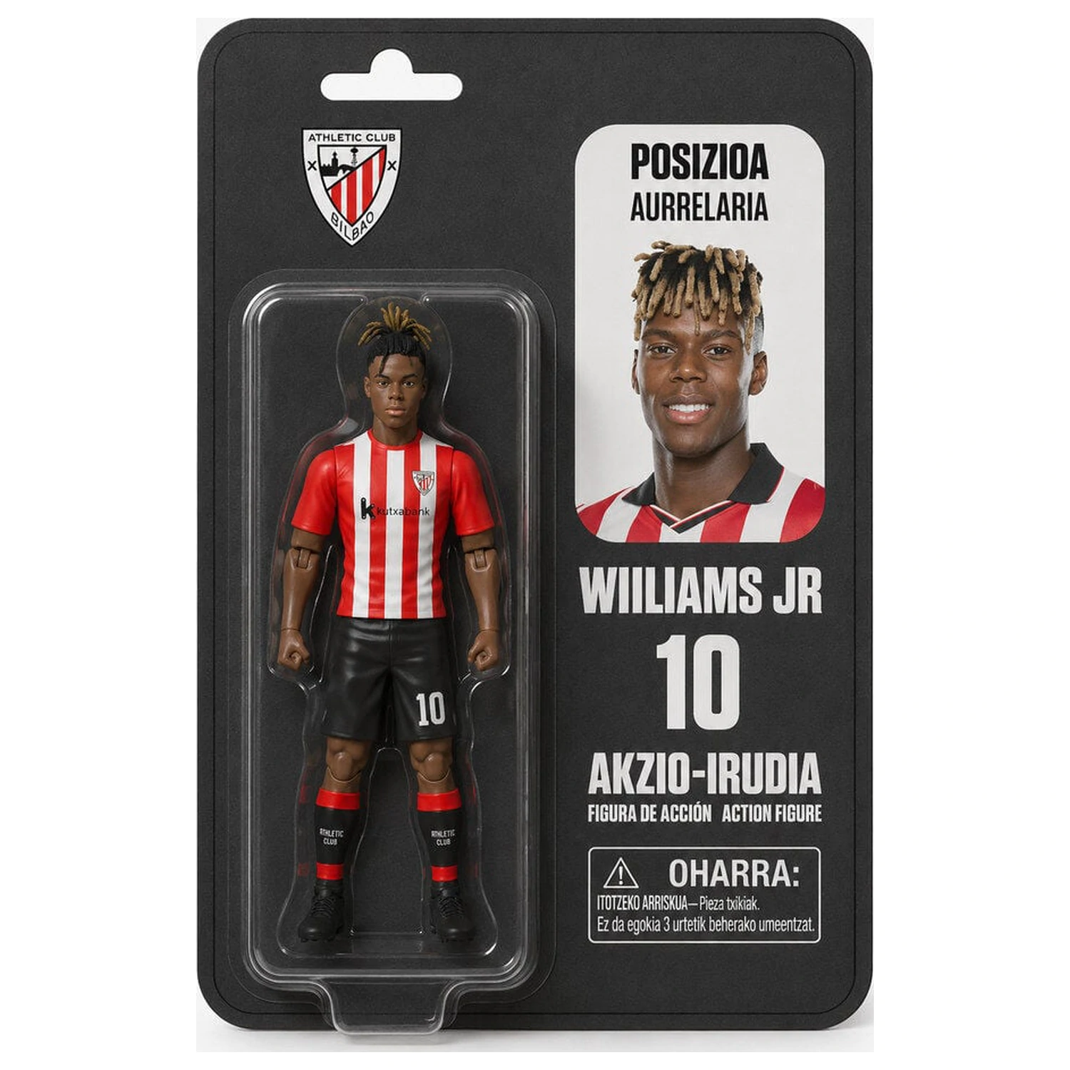 Athletic Club Bilbao Williams Jr. akčná figúrka 10 cm produktová fotografia