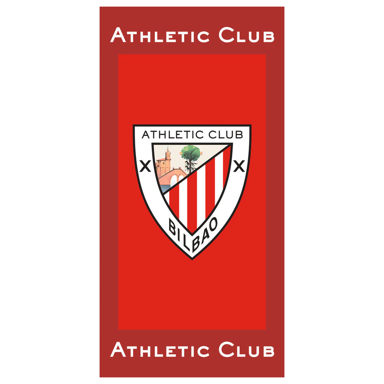 Athletic Club F.C bavlnená plážová osuška produktová fotografia