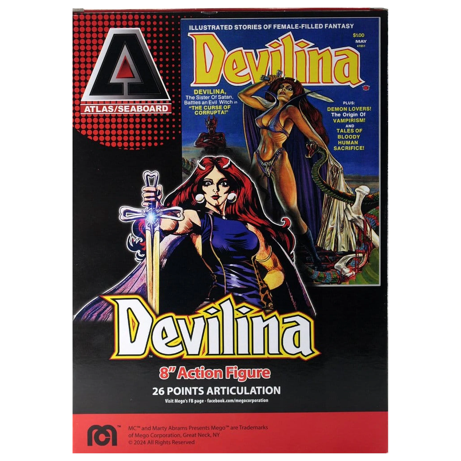 Atlas Comics akčná figúrka Devilina 20 cm produktová fotografia