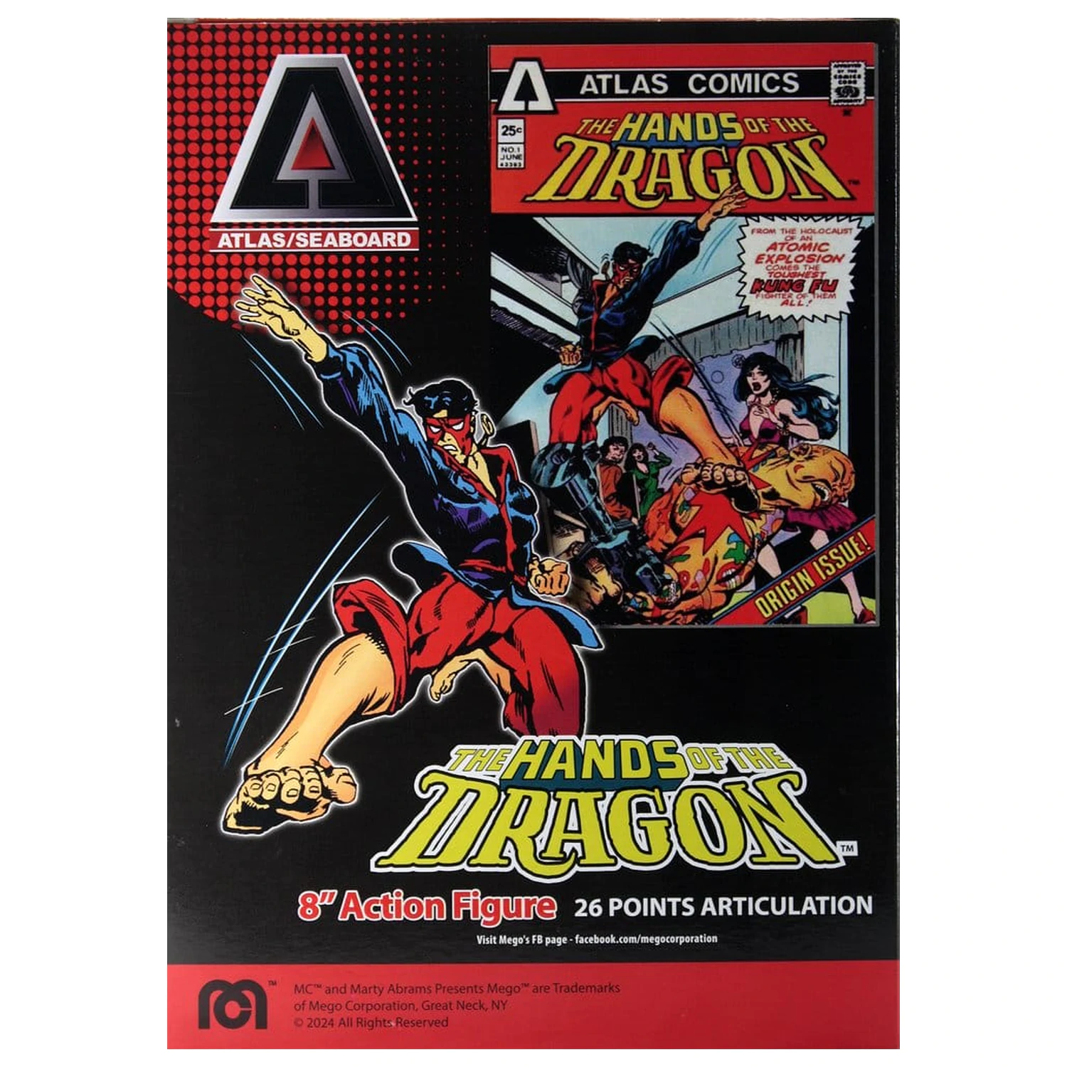 Atlas Comics Action Figure Hand of the Dragon 20 cm produktová fotografia