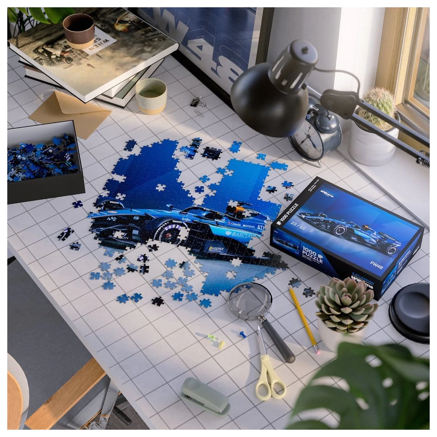 Atlassian Williams F1 Team Puzzle FW48 2026 (1000 kusov) 48 x 68 cm produktová fotografia