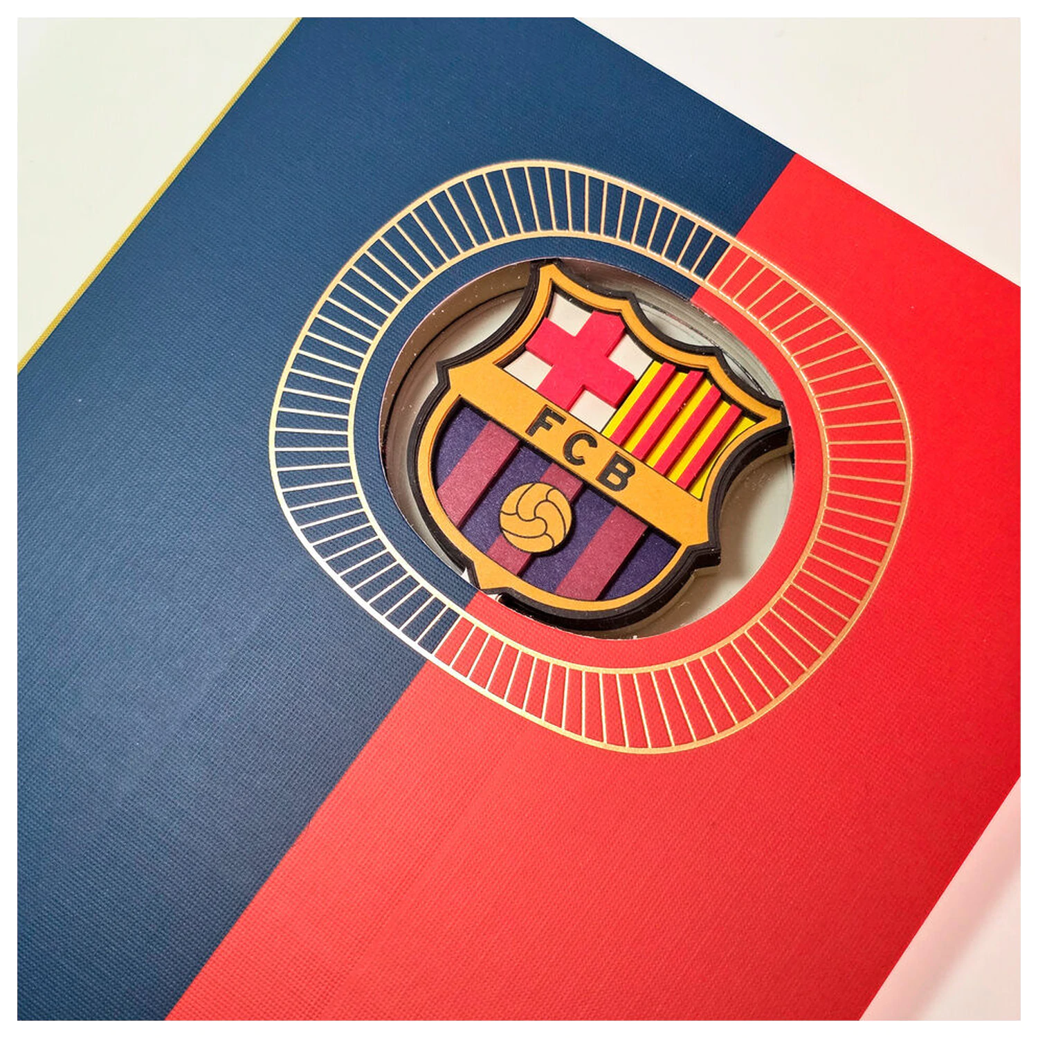 Atletico de Madrid A5 zápisník produktová fotografia