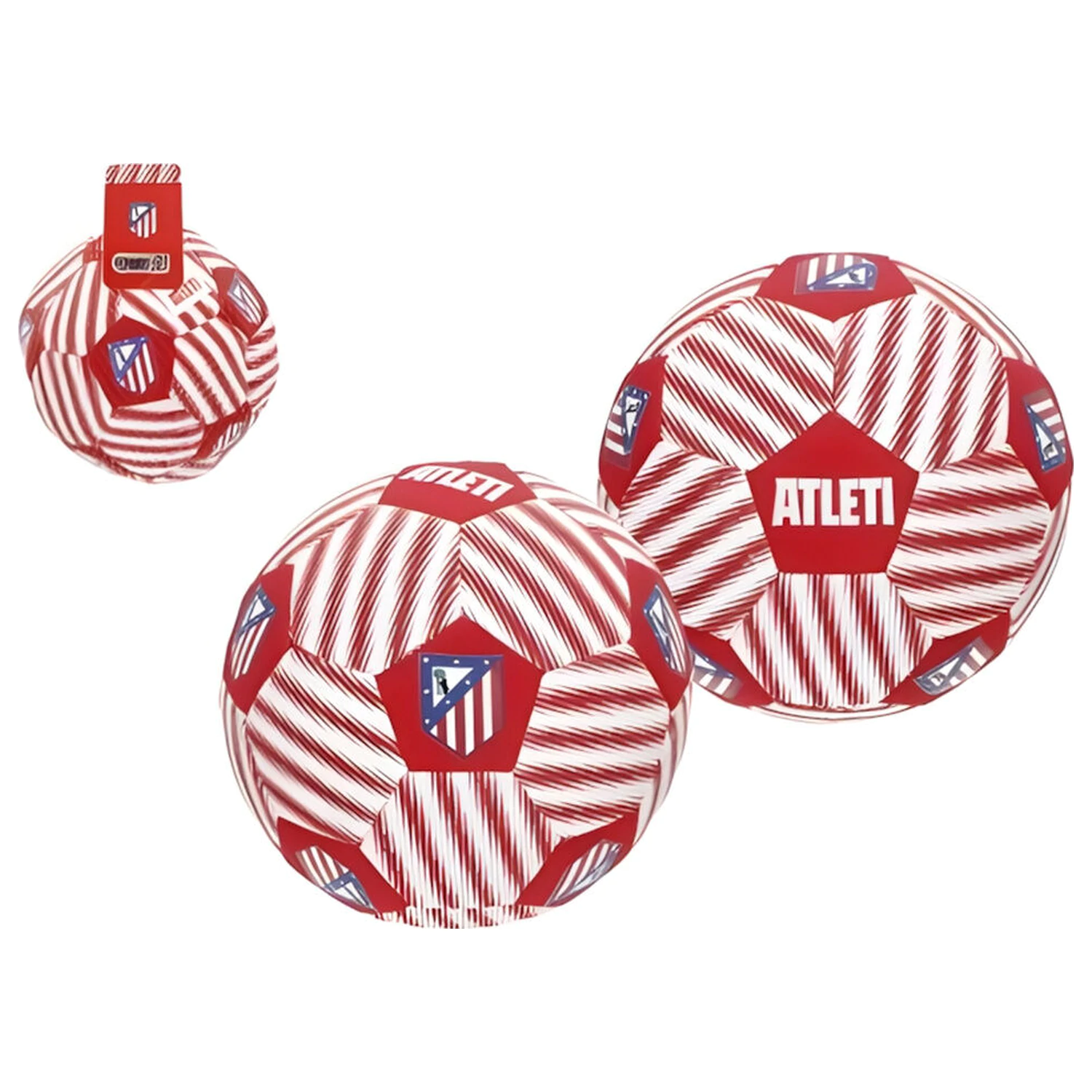 Atletico de Madrid plážová futbalová lopta produktová fotografia