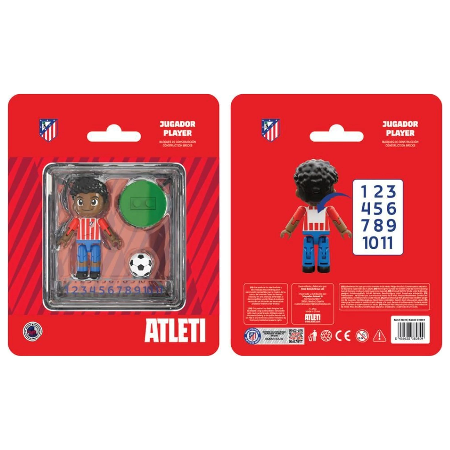 Atletico de Madrid figúrka 4cm produktová fotografia