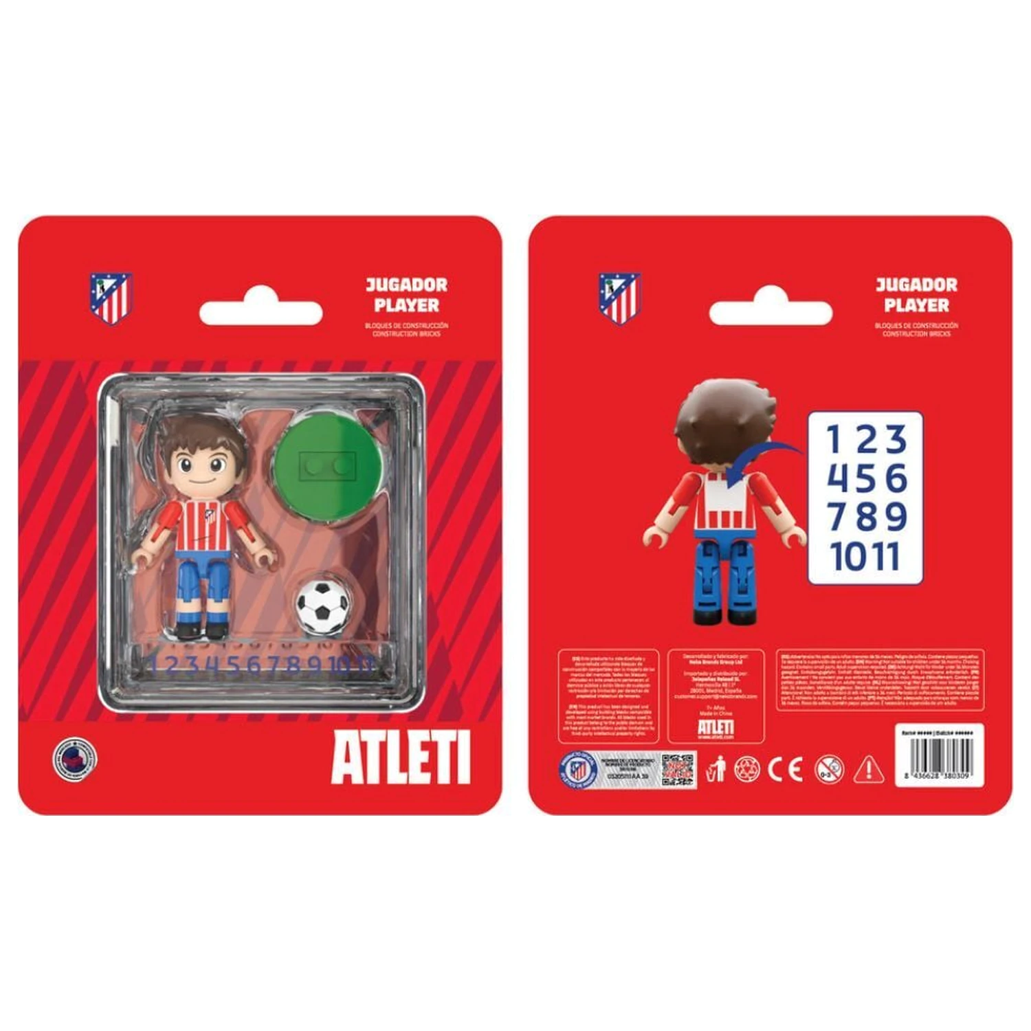 Atletico de Madrid figúrka 4cm produktová fotografia