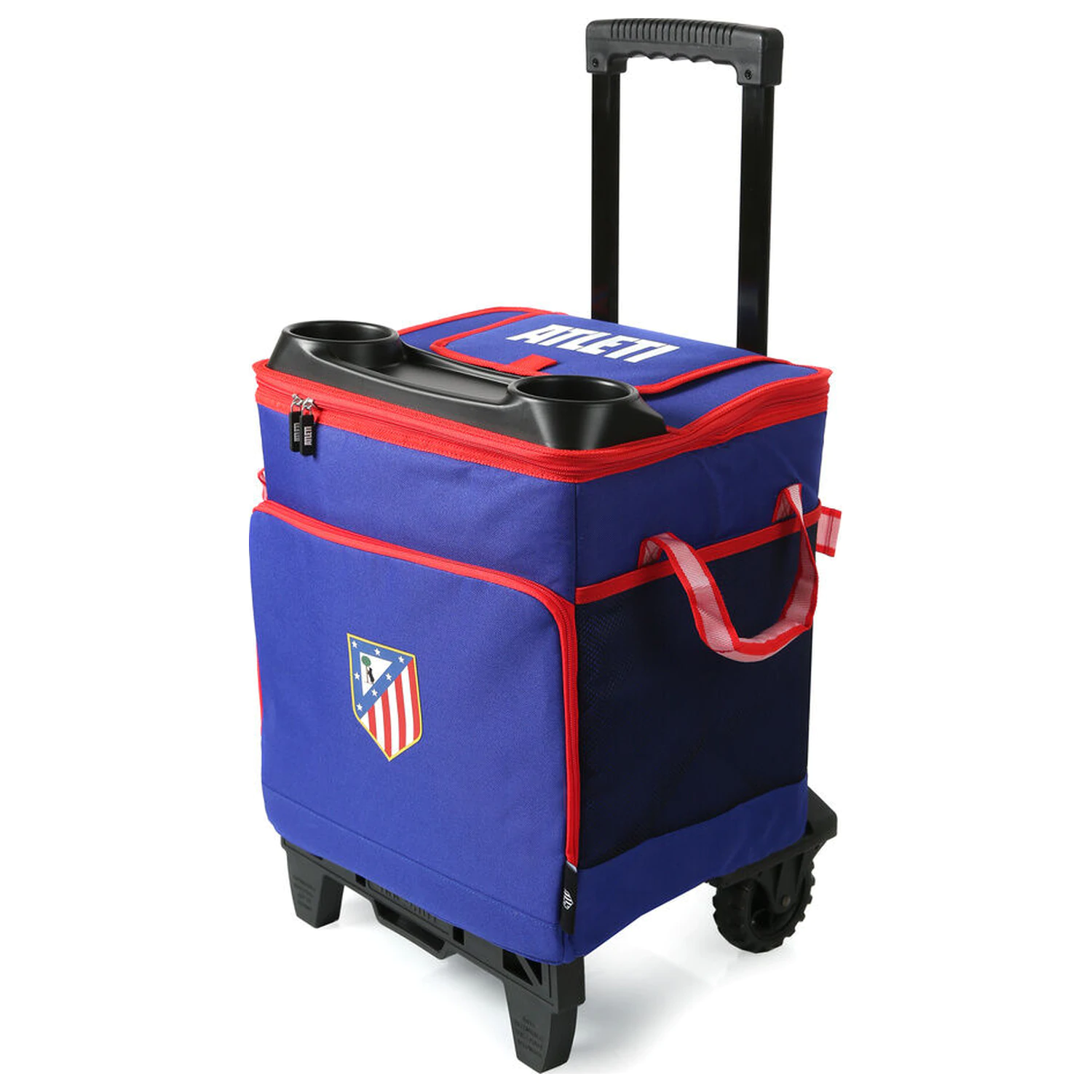 Chladnička s vozíkom a kolieskami Atletico de Madrid produktová fotografia