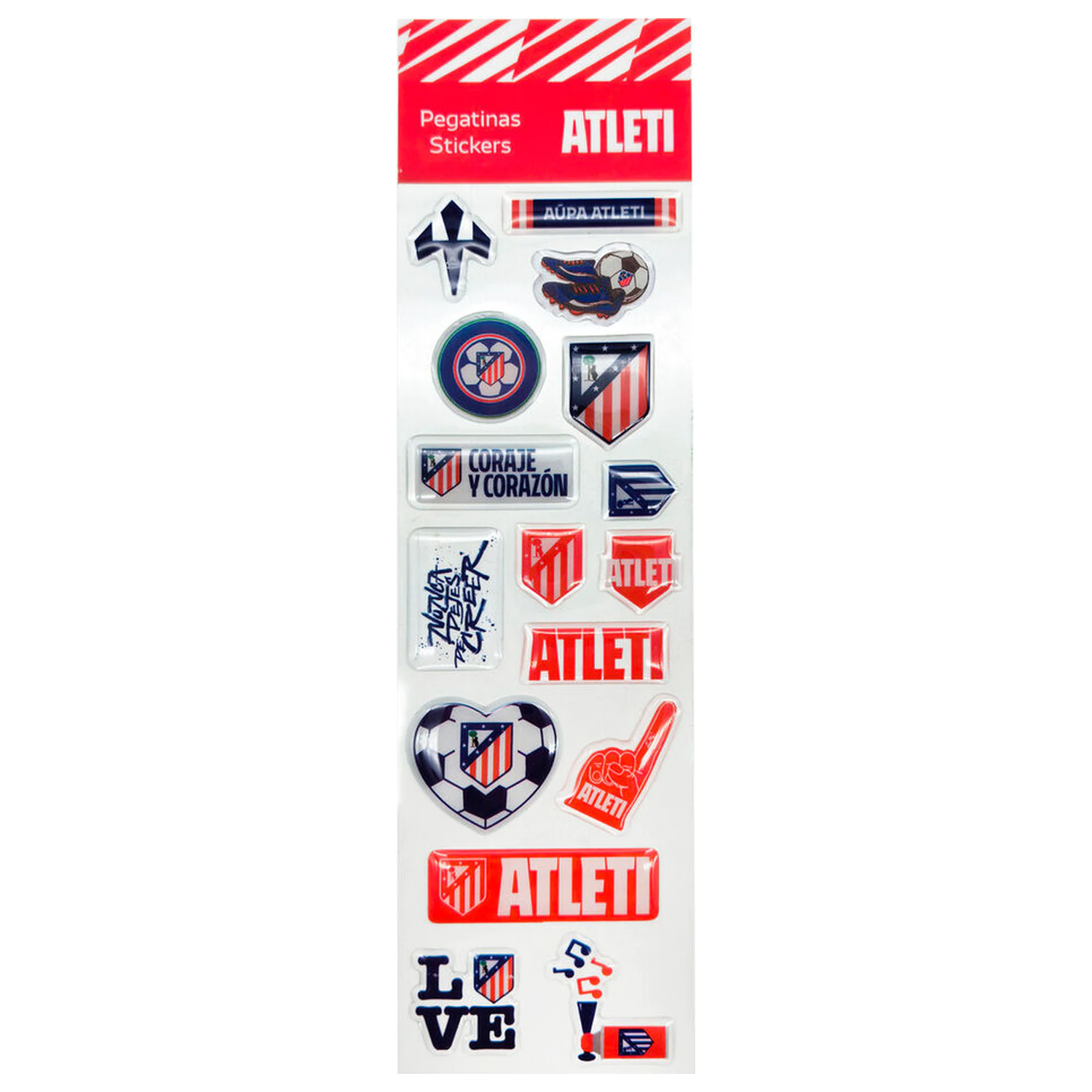 Atletico de Madrid sada papiernictva produktová fotografia