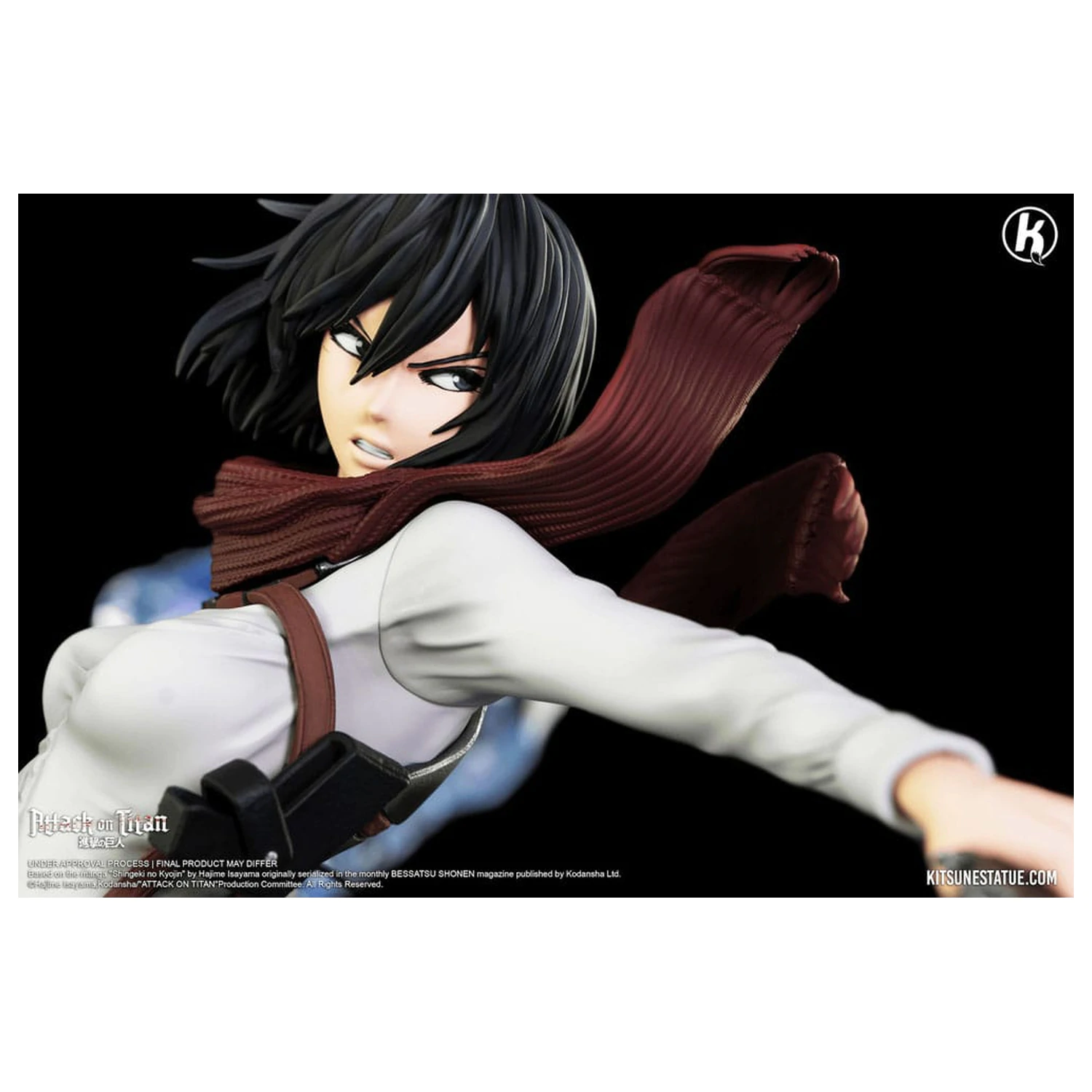 Attack on Titan Socha 1/6 Mikasa Ackerman 39 cm produktová fotografia