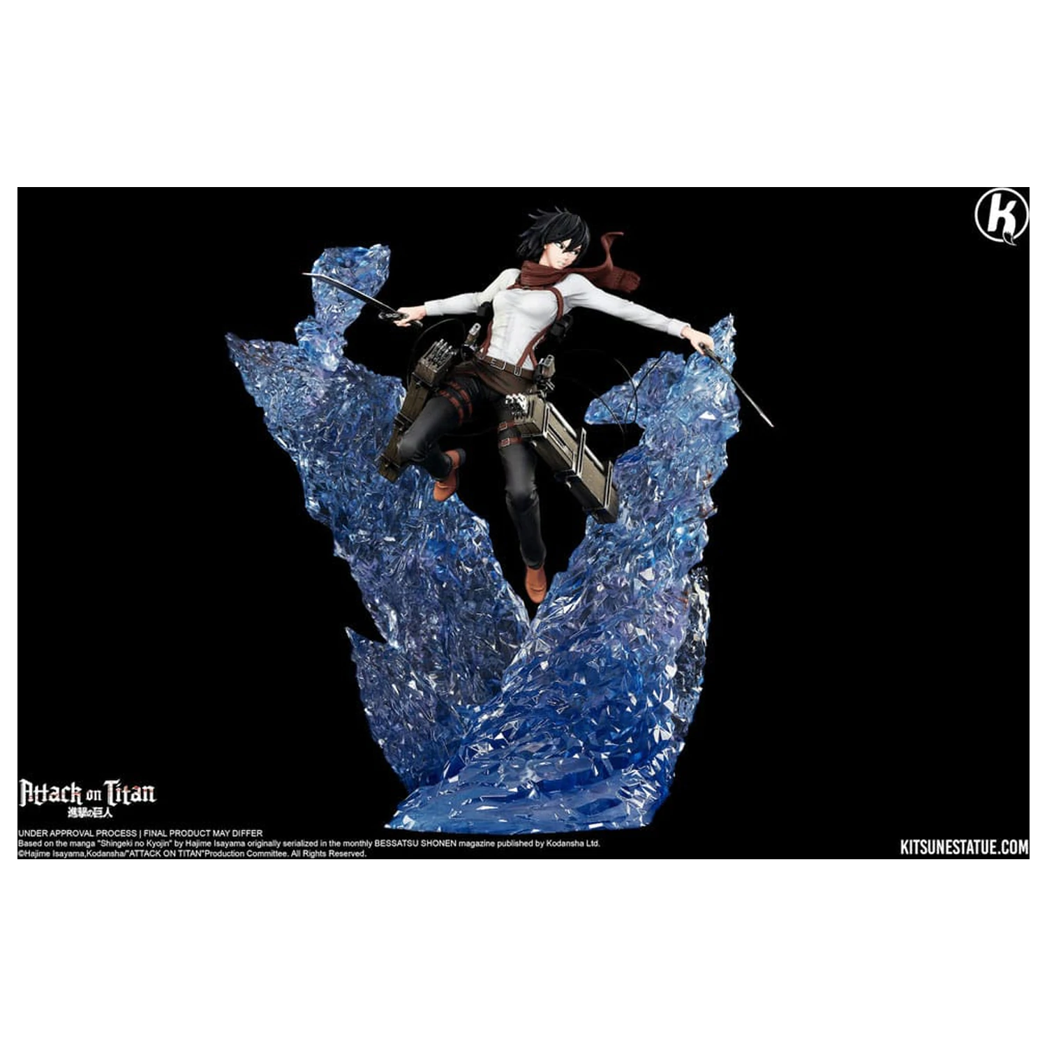 Attack on Titan Socha 1/6 Mikasa Ackerman 39 cm produktová fotografia