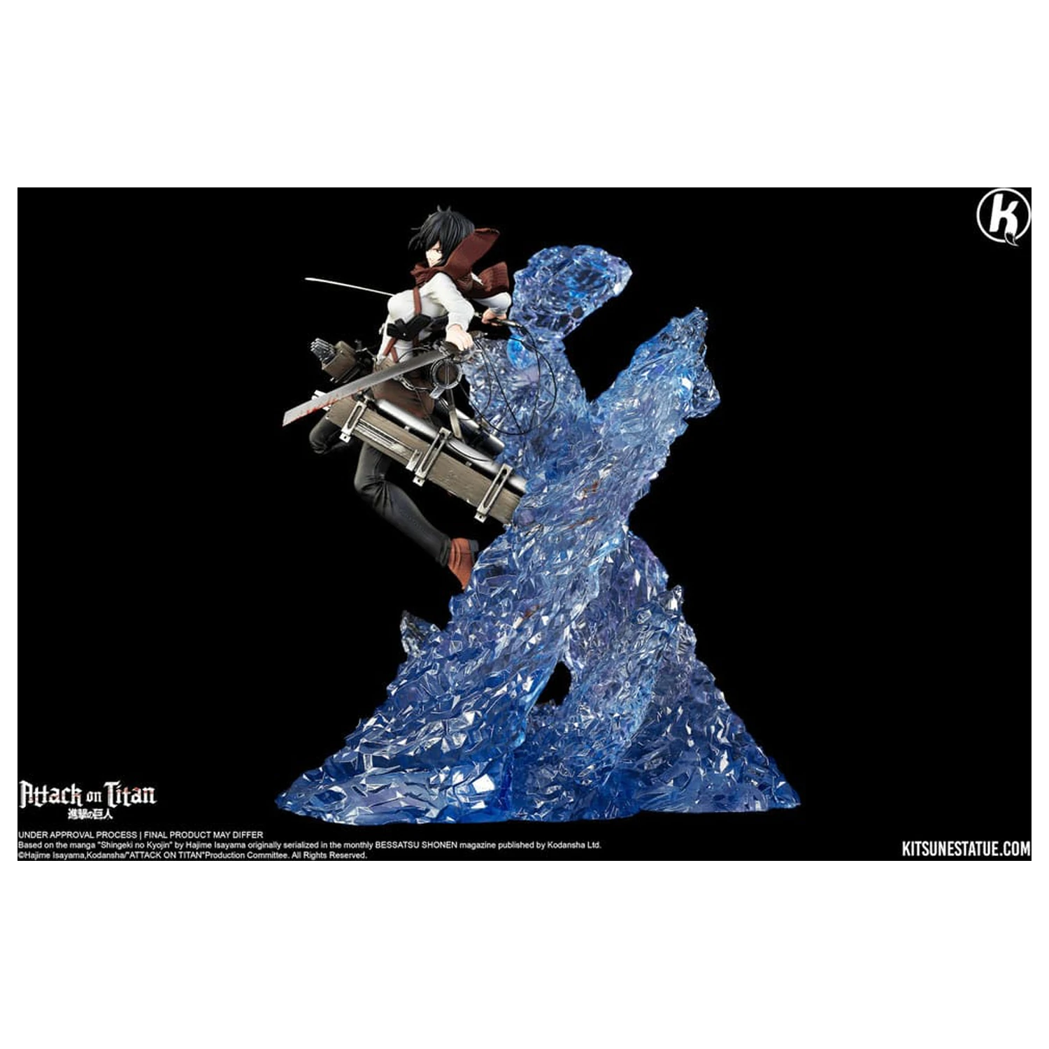 Attack on Titan Socha 1/6 Mikasa Ackerman 39 cm produktová fotografia