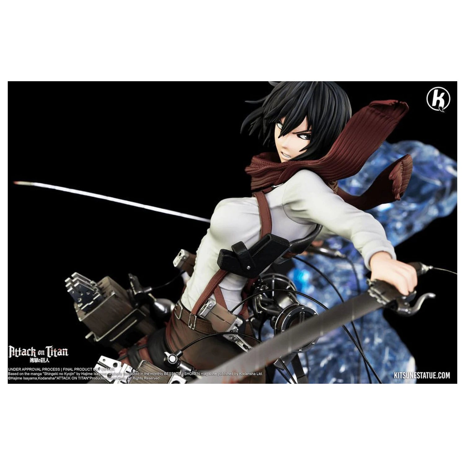 Attack on Titan Socha 1/6 Mikasa Ackerman 39 cm produktová fotografia
