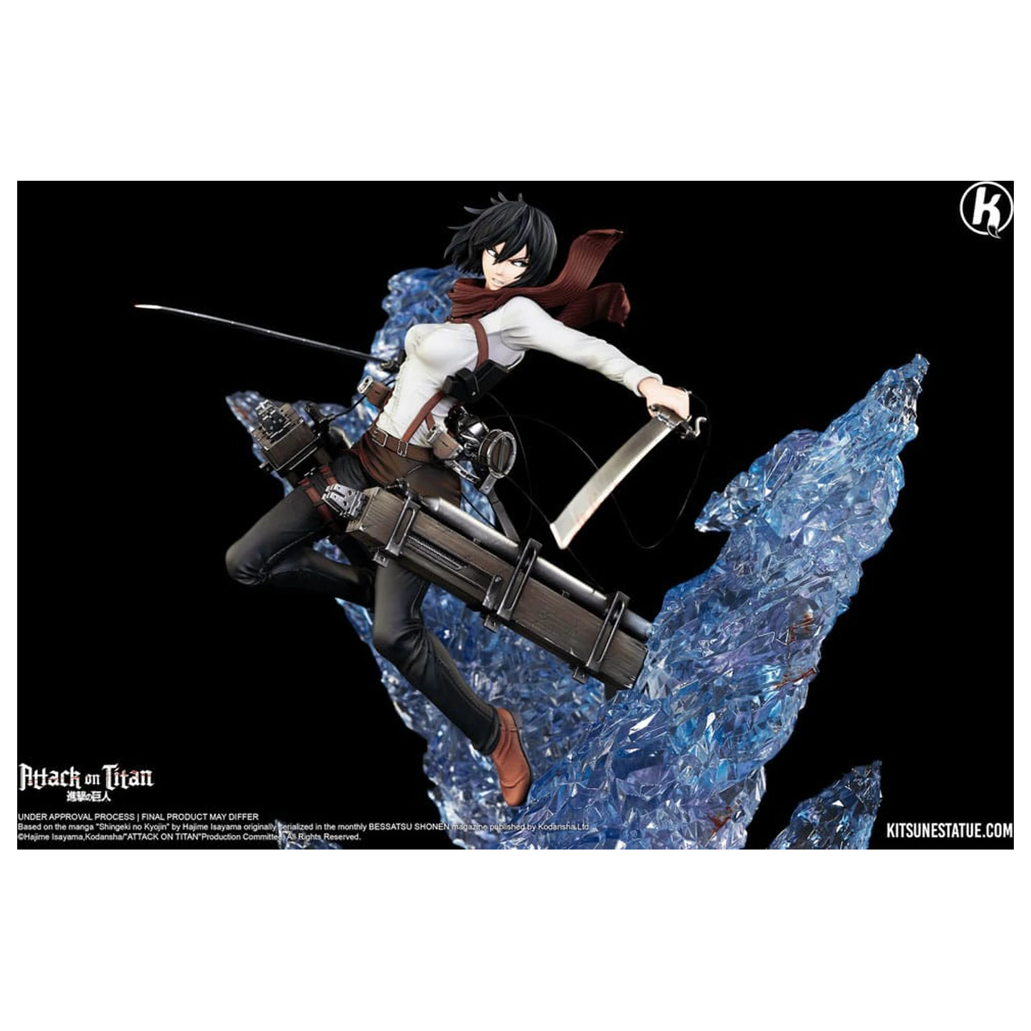 Attack on Titan Socha 1/6 Mikasa Ackerman 39 cm produktová fotografia