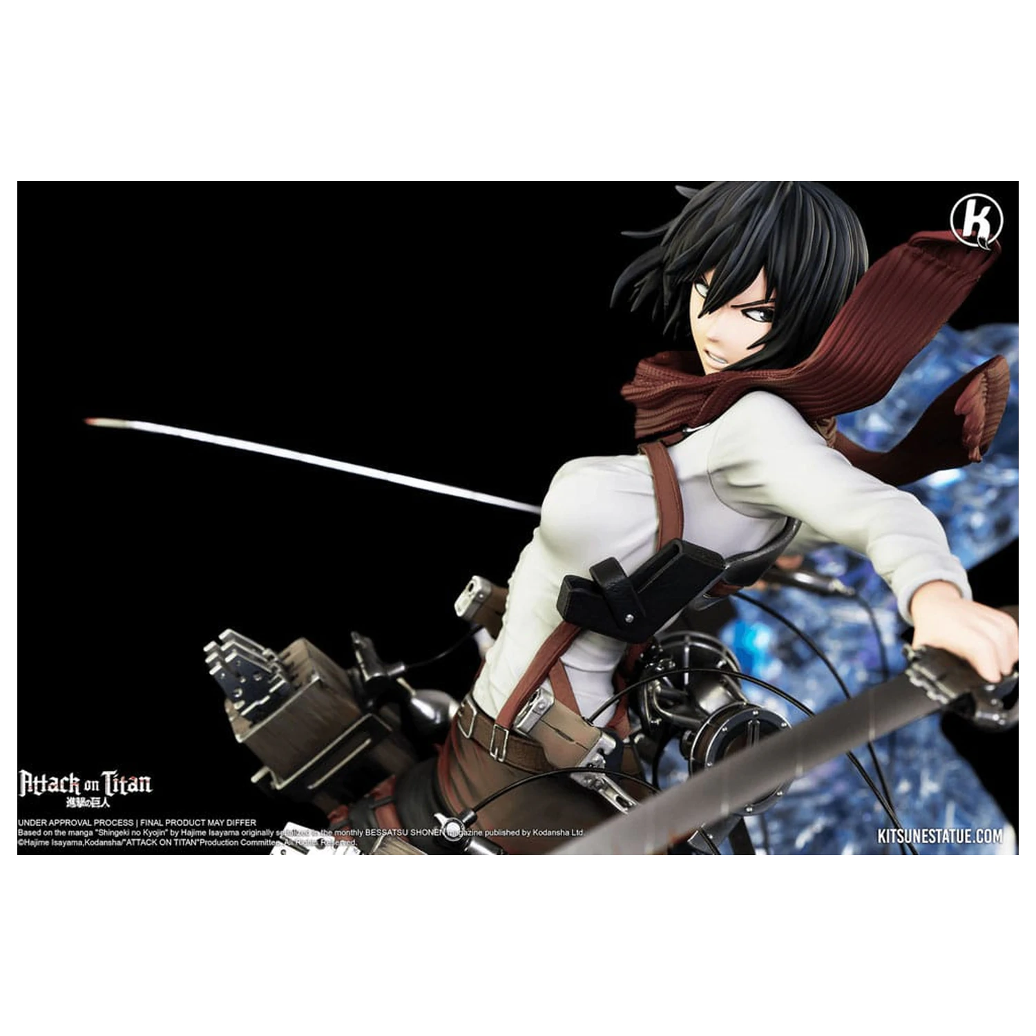 Attack on Titan Socha 1/6 Mikasa Ackerman 39 cm produktová fotografia