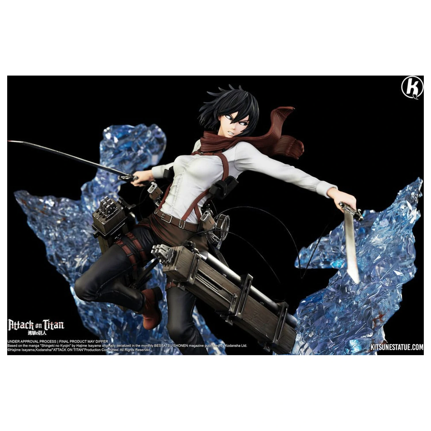 Attack on Titan Socha 1/6 Mikasa Ackerman 39 cm produktová fotografia
