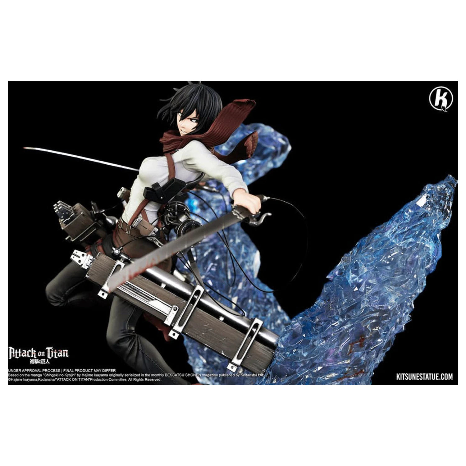 Attack on Titan Socha 1/6 Mikasa Ackerman 39 cm produktová fotografia