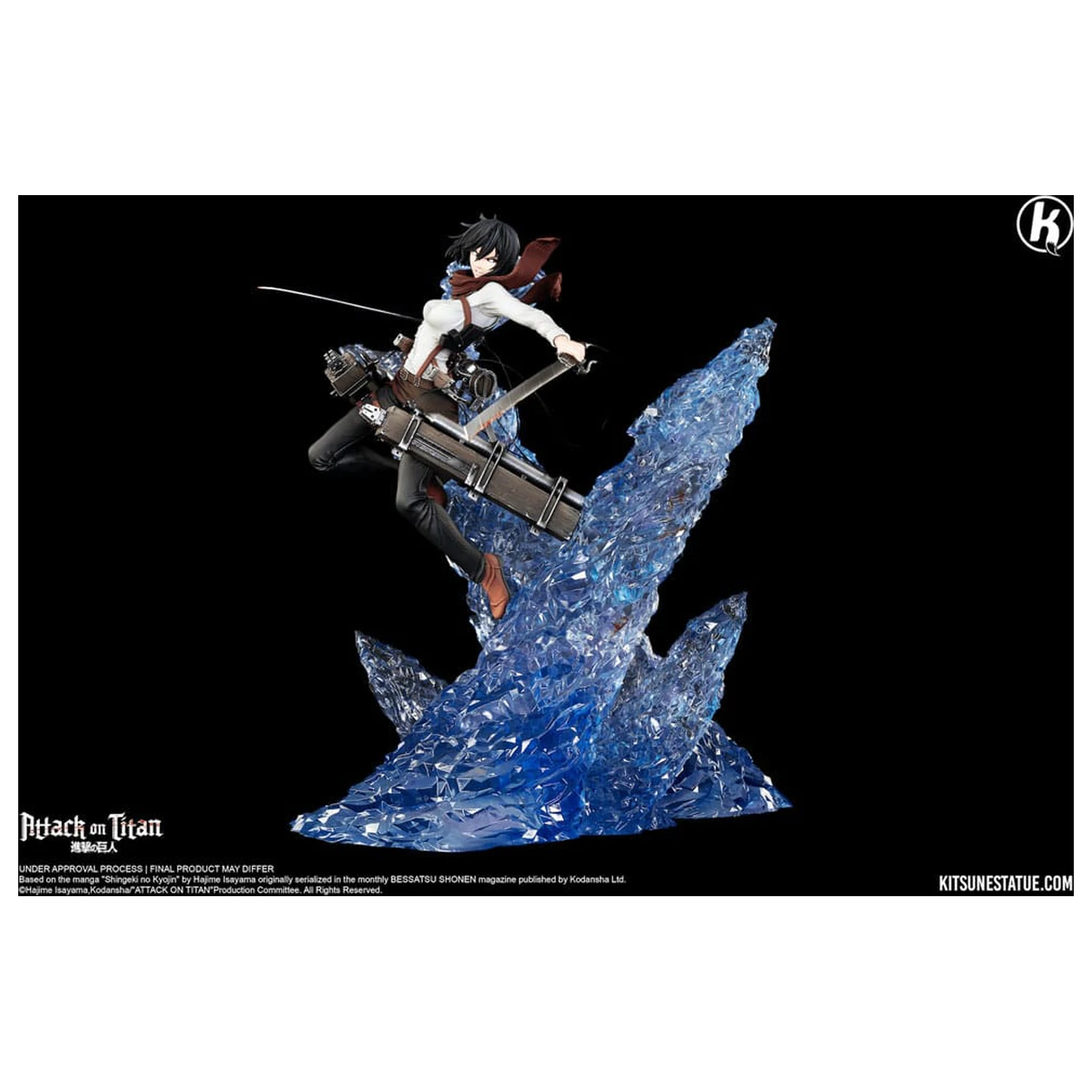 Attack on Titan Socha 1/6 Mikasa Ackerman 39 cm produktová fotografia