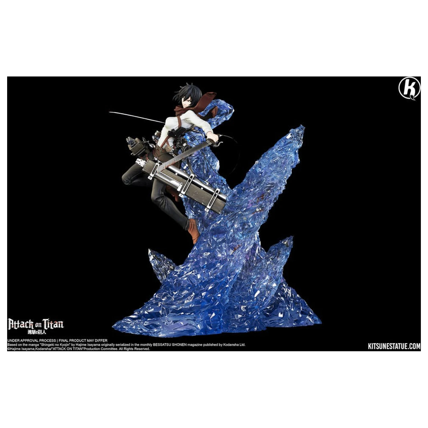 Attack on Titan Socha 1/6 Mikasa Ackerman 39 cm produktová fotografia