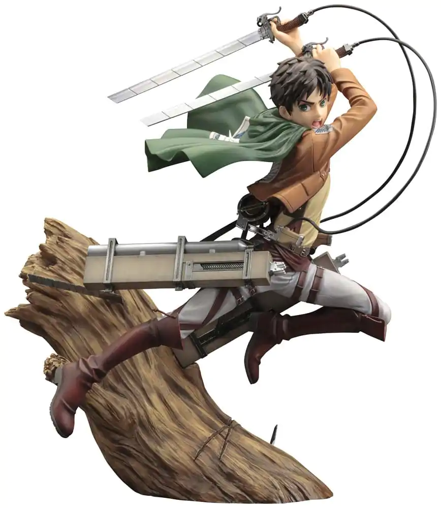 Attack on Titan ARTFXJ Socha 1/8 Eren Yeager Renewal Package Ver. 26 cm produktová fotografia