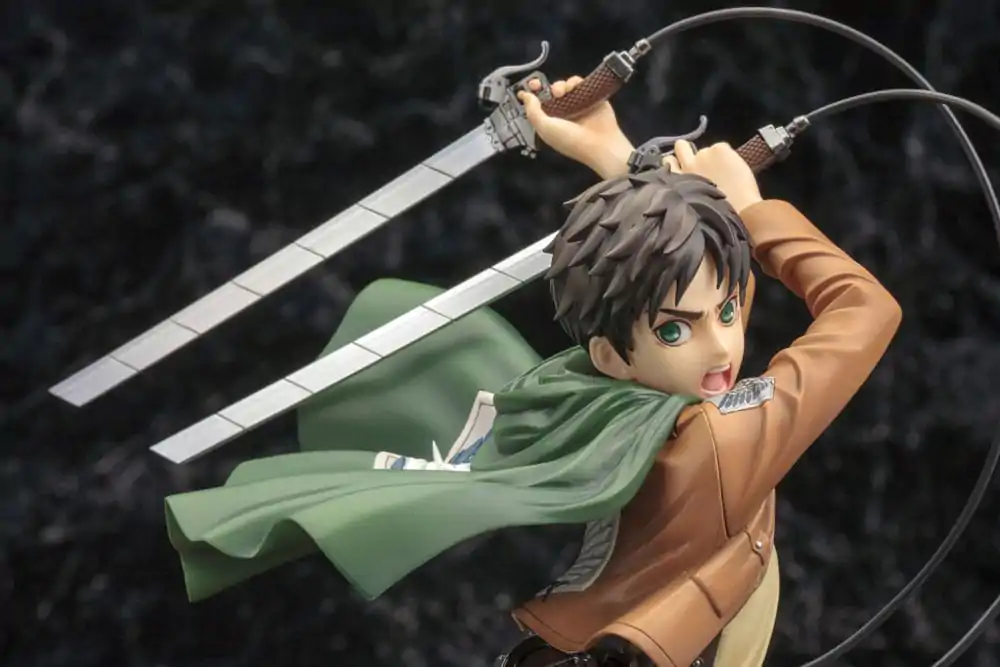 Attack on Titan ARTFXJ Socha 1/8 Eren Yeager Renewal Package Ver. 26 cm produktová fotografia