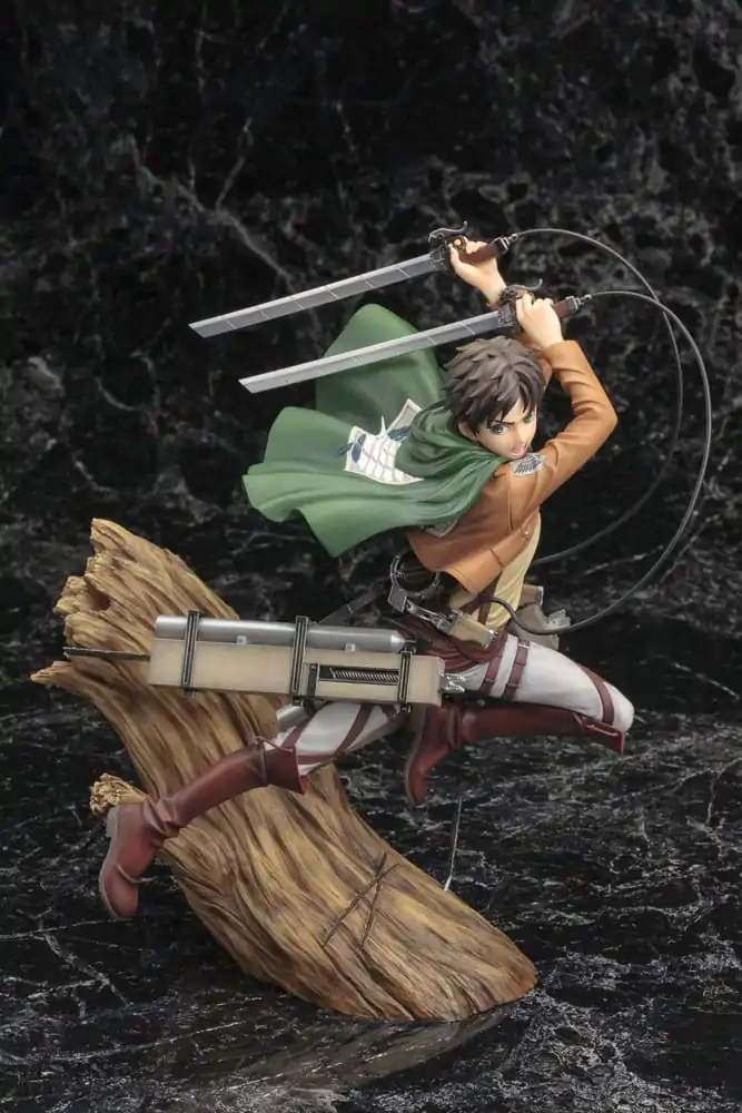 Attack on Titan ARTFXJ Socha 1/8 Eren Yeager Renewal Package Ver. 26 cm produktová fotografia