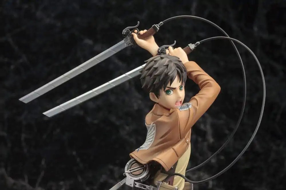 Attack on Titan ARTFXJ Socha 1/8 Eren Yeager Renewal Package Ver. 26 cm produktová fotografia