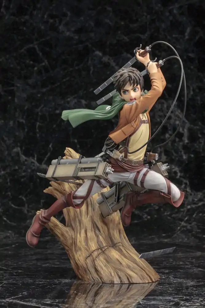 Attack on Titan ARTFXJ Socha 1/8 Eren Yeager Renewal Package Ver. 26 cm produktová fotografia