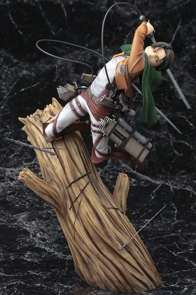 Attack on Titan ARTFXJ Soška 1/8 Levi Renewal Package Ver. 28 cm produktová fotografia