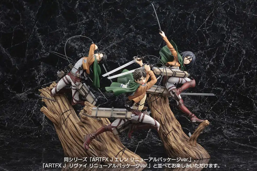 Attack on Titan ARTFXJ Socha 1/8 Mikasa Ackerman Renewal Package Ver. 35 cm produktová fotografia