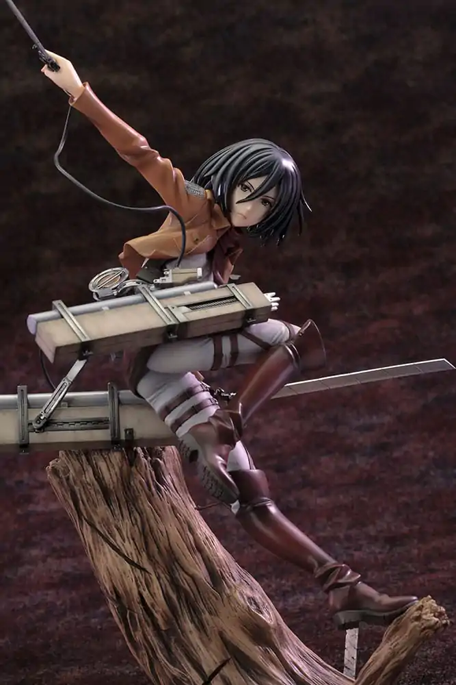 Attack on Titan ARTFXJ Socha 1/8 Mikasa Ackerman Renewal Package Ver. 35 cm produktová fotografia