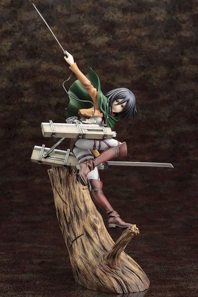Attack on Titan ARTFXJ Socha 1/8 Mikasa Ackerman Renewal Package Ver. 35 cm produktová fotografia