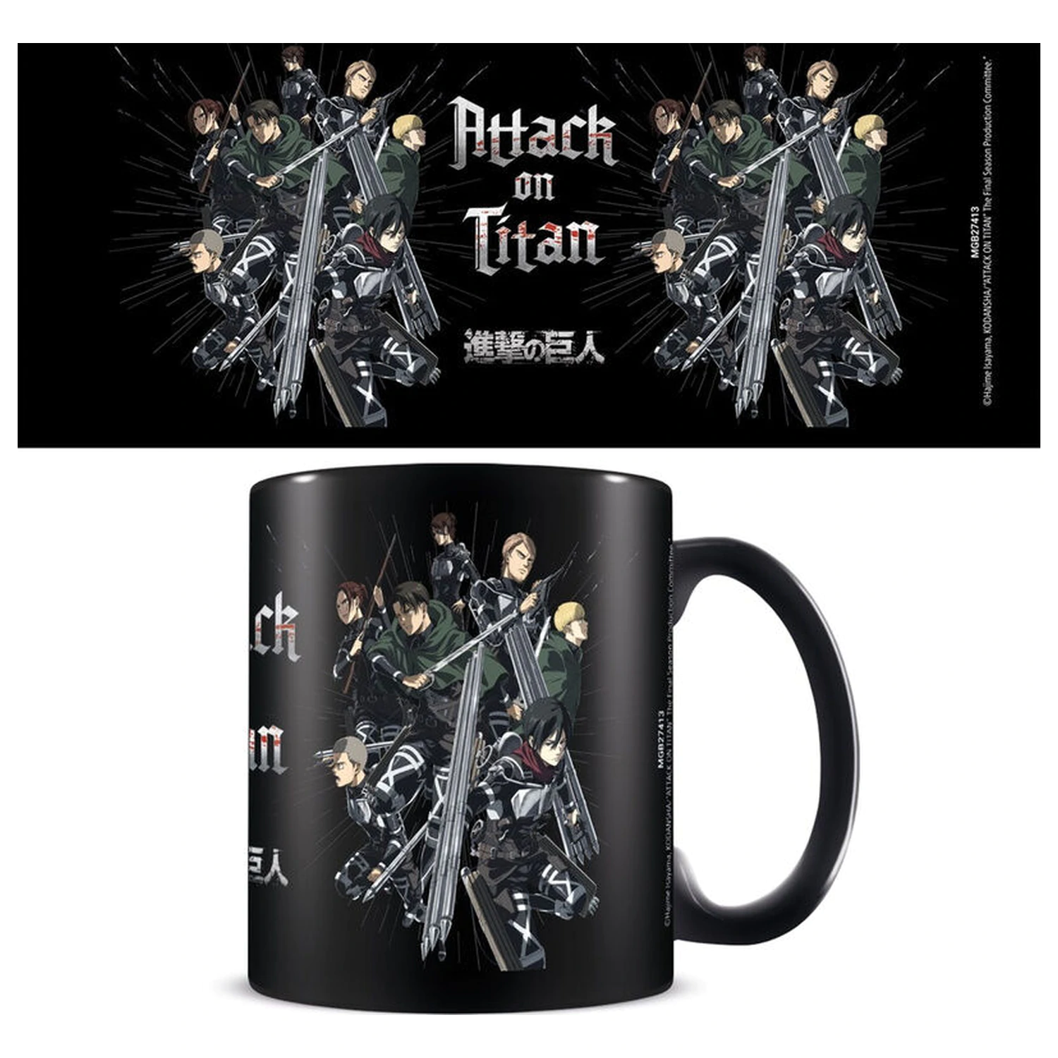 Attack On Titan hrnček 315ml produktová fotografia
