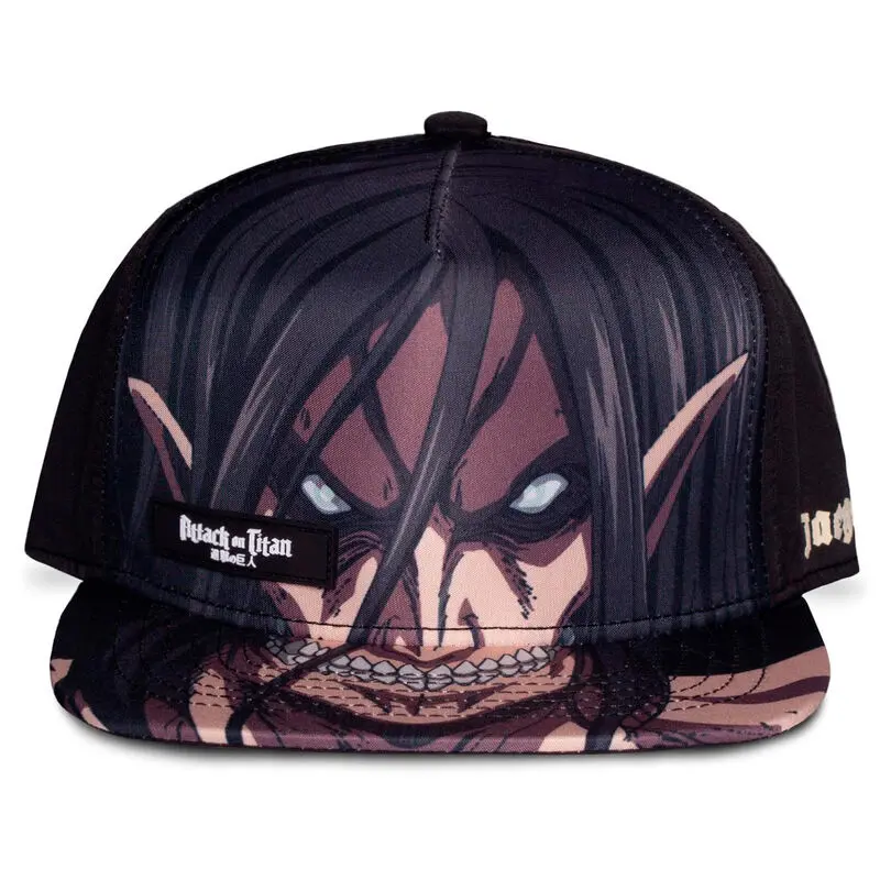 Attack on Titan Snapback čiapočka Eren Jaeger Titan termékfotó