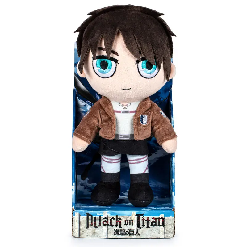 Attack on Titan Eren plyšová figúrka 27 cm termékfotó