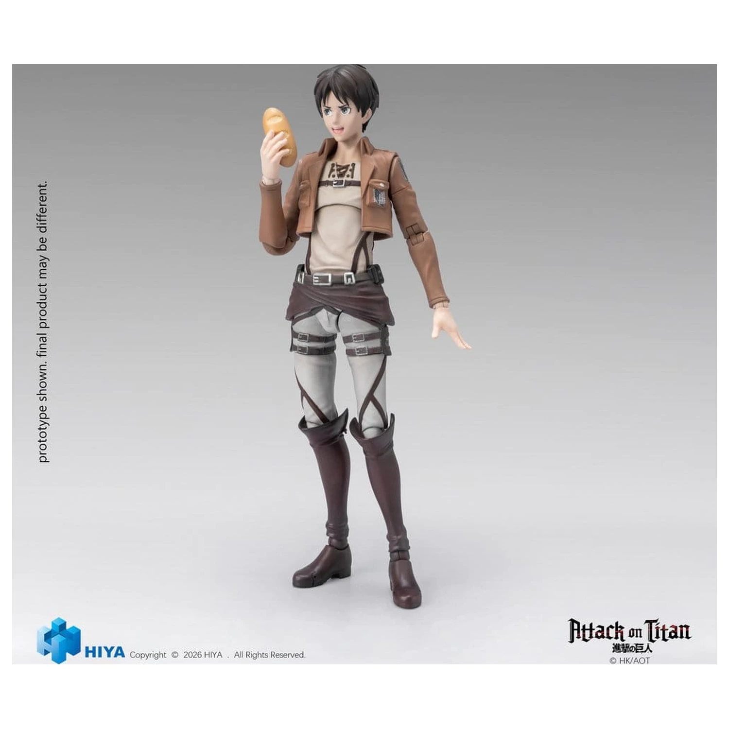Attack on Titan Exquisite Basic Series Akčná figúrka 1/12 Eren Yeager 15 cm produktová fotografia