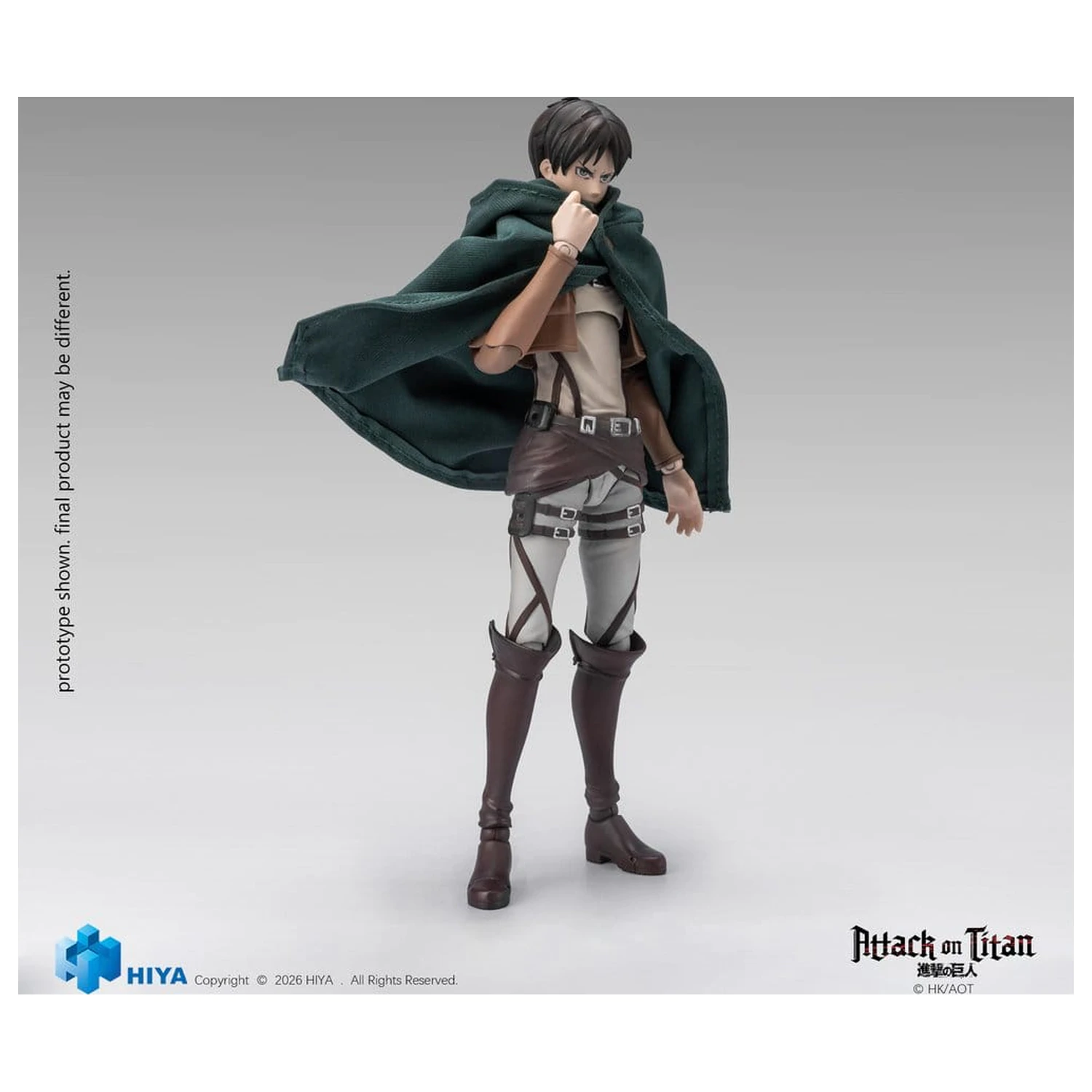 Attack on Titan Exquisite Basic Series Akčná figúrka 1/12 Eren Yeager 15 cm produktová fotografia
