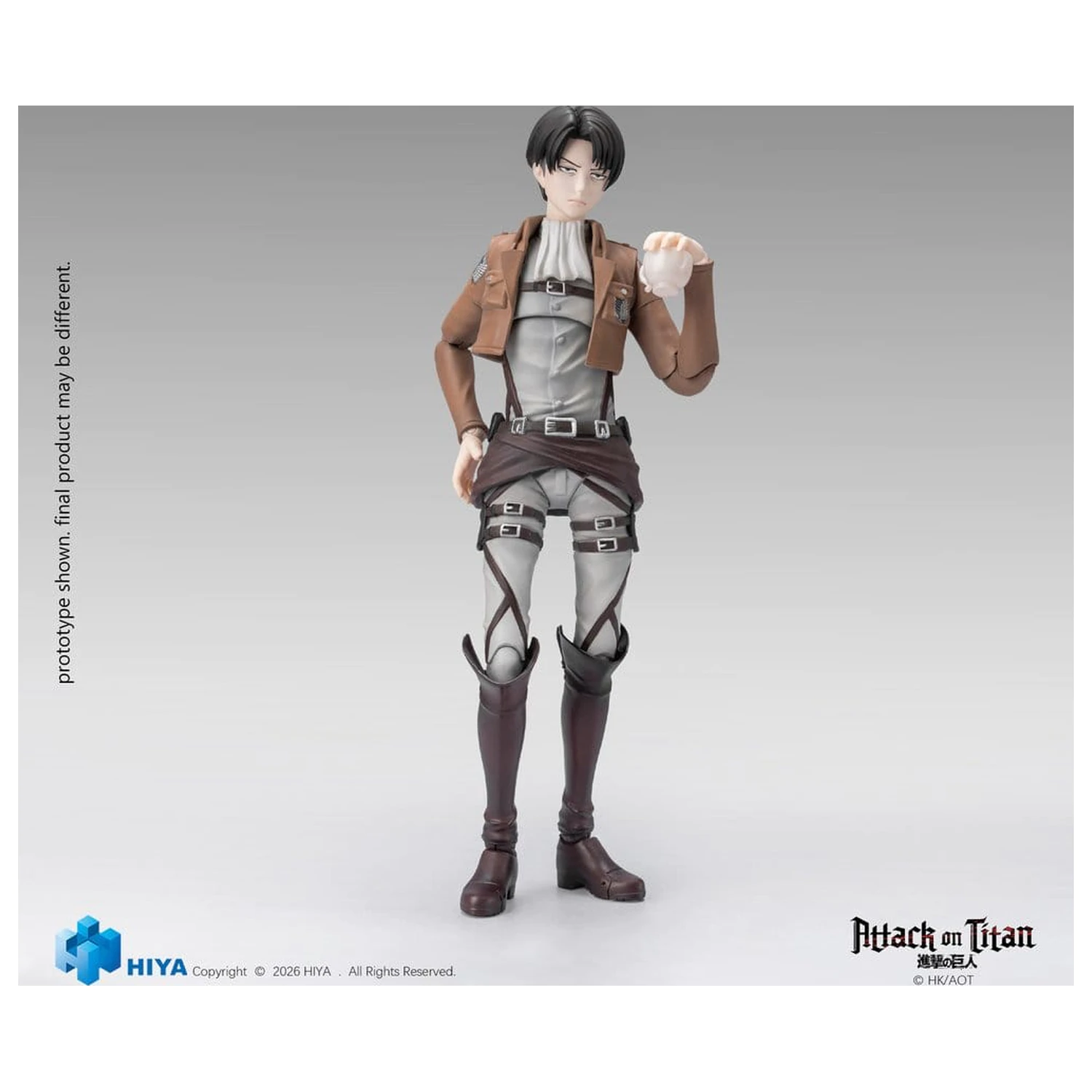 Attack on Titan Exquisite Basic Series Akčná figúrka 1/12 Levi Ackerman 15 cm produktová fotografia