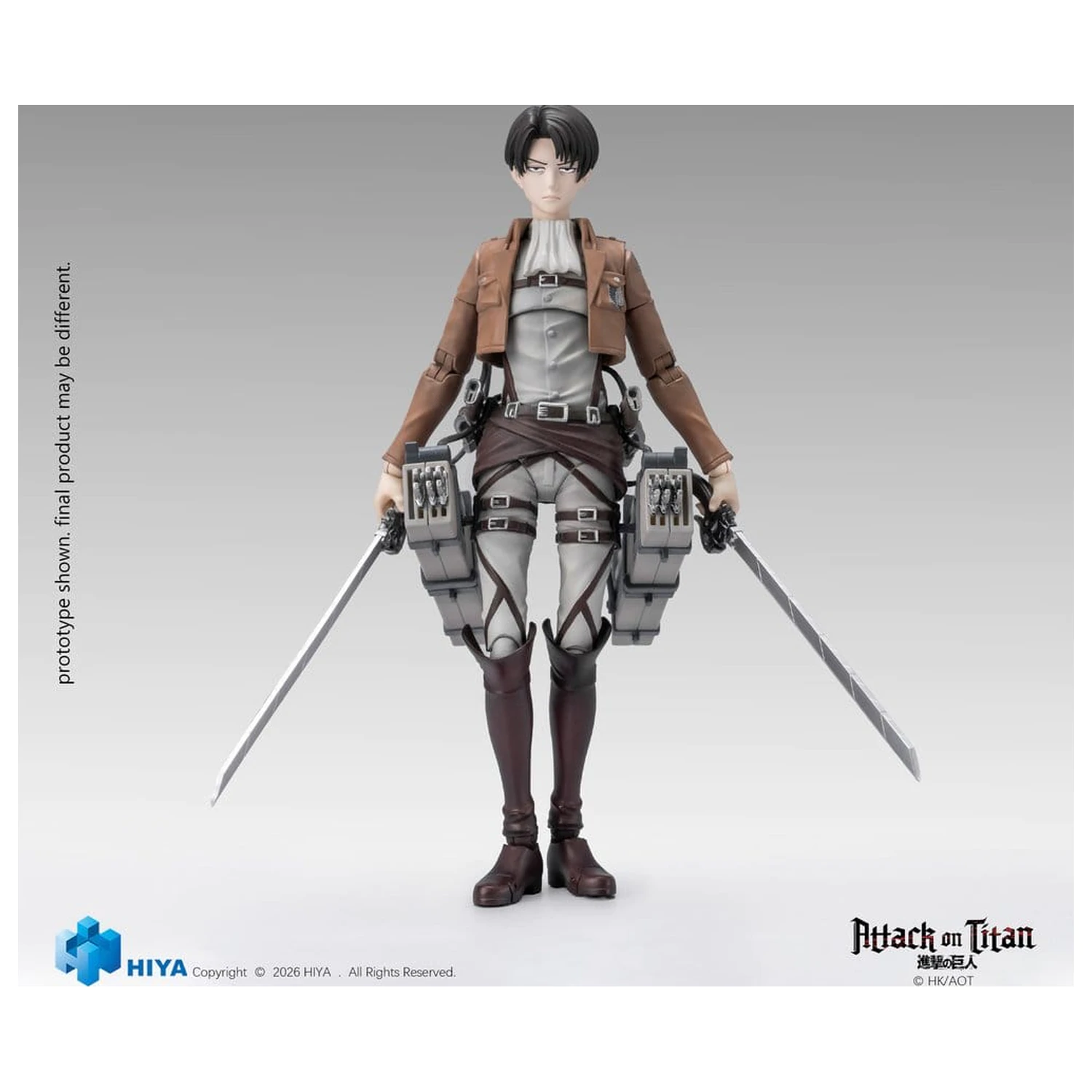 Attack on Titan Exquisite Basic Series Akčná figúrka 1/12 Levi Ackerman 15 cm produktová fotografia