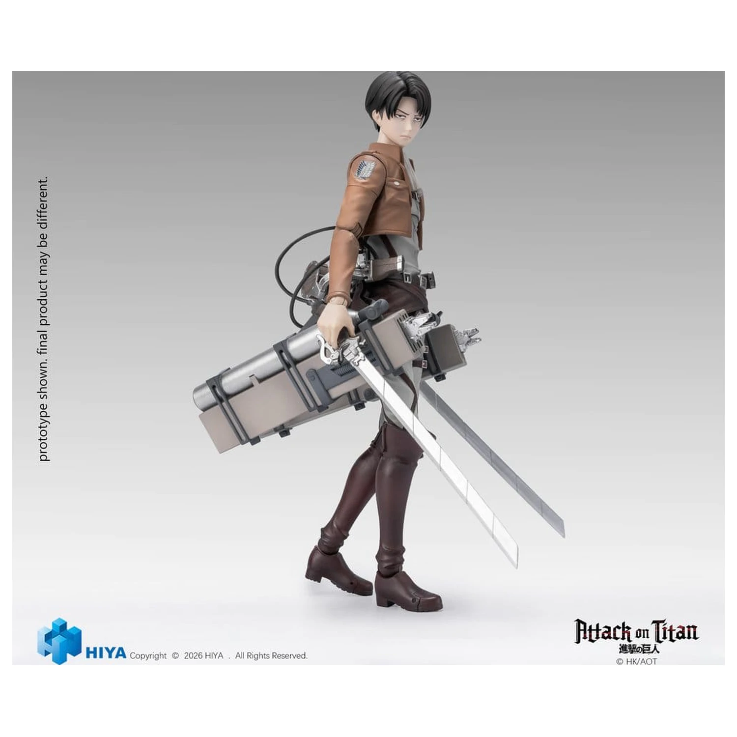 Attack on Titan Exquisite Basic Series Akčná figúrka 1/12 Levi Ackerman 15 cm produktová fotografia