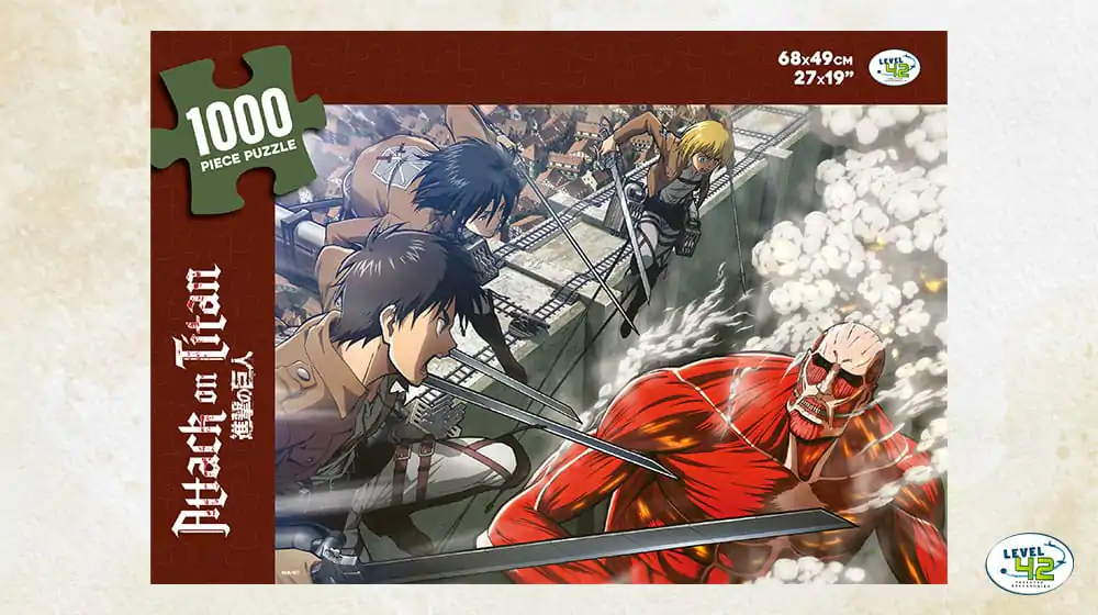 Attack on Titan Puzzle Fight (1000 kusov) termékfotó