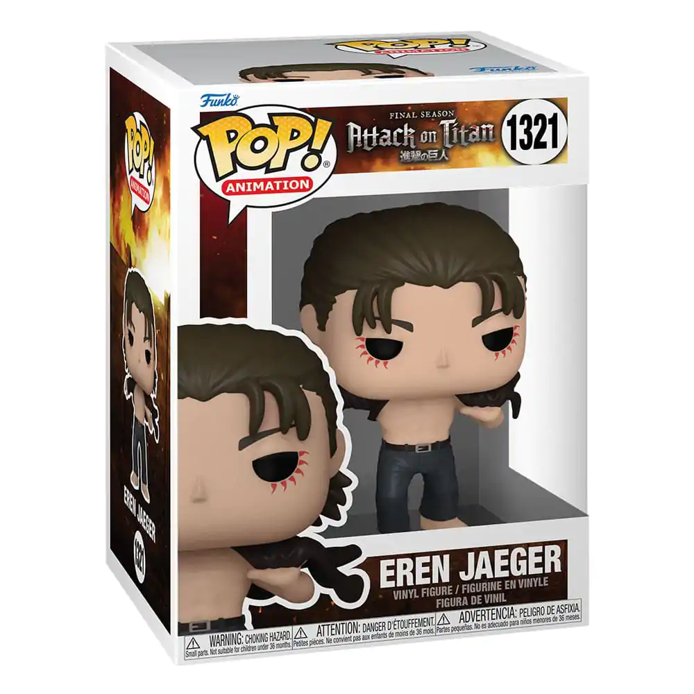 POP! Animation vinylová figúrka Eren Jeager 9 cm termékfotó