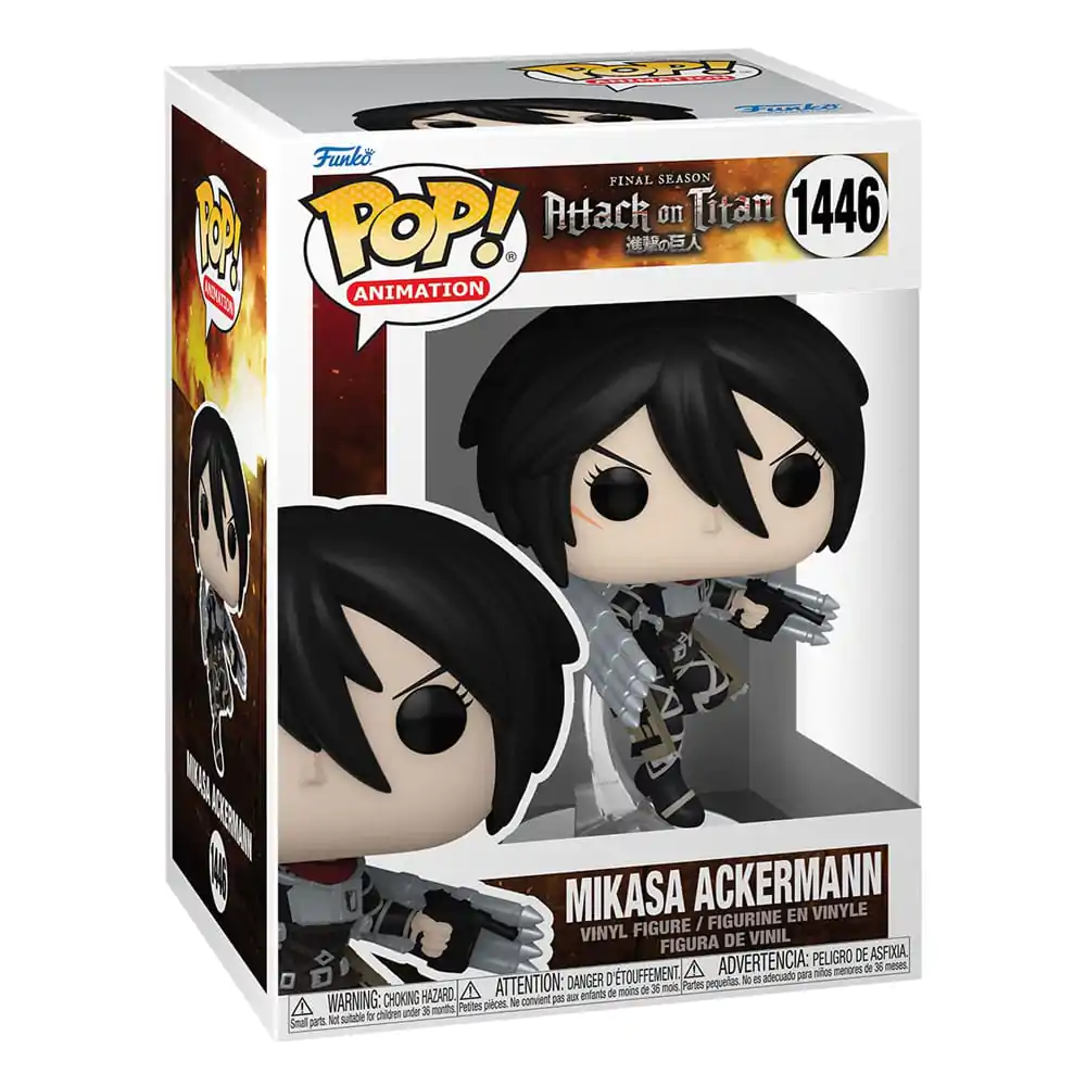 Attack on Titan POP! Animation Vinyl Figúrka Mikasa Ackerman 9 cm termékfotó