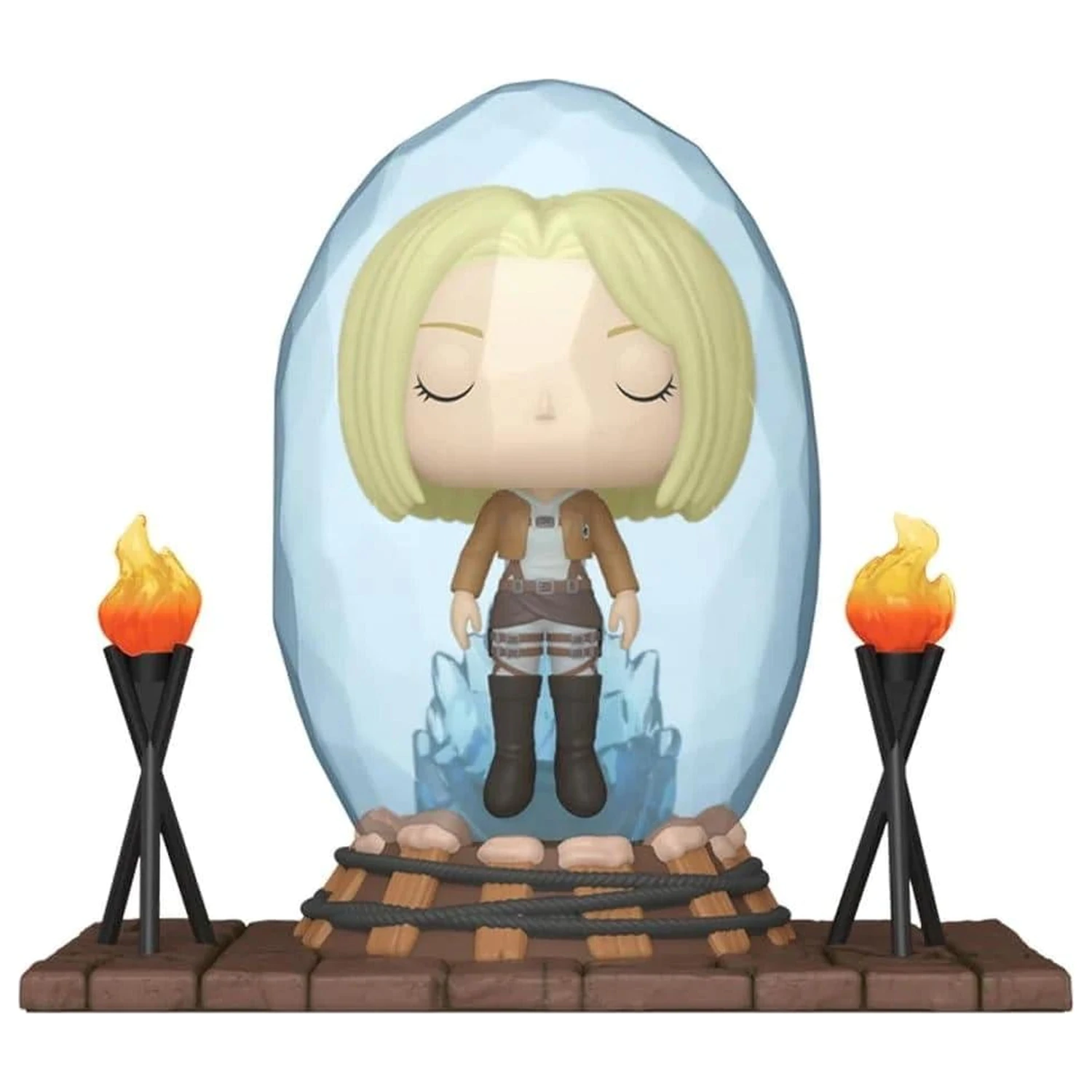 Attack on Titan Funko POP! Deluxe vinylová figúrka Annie in Crystal Exclusive 9 cm produktová fotografia