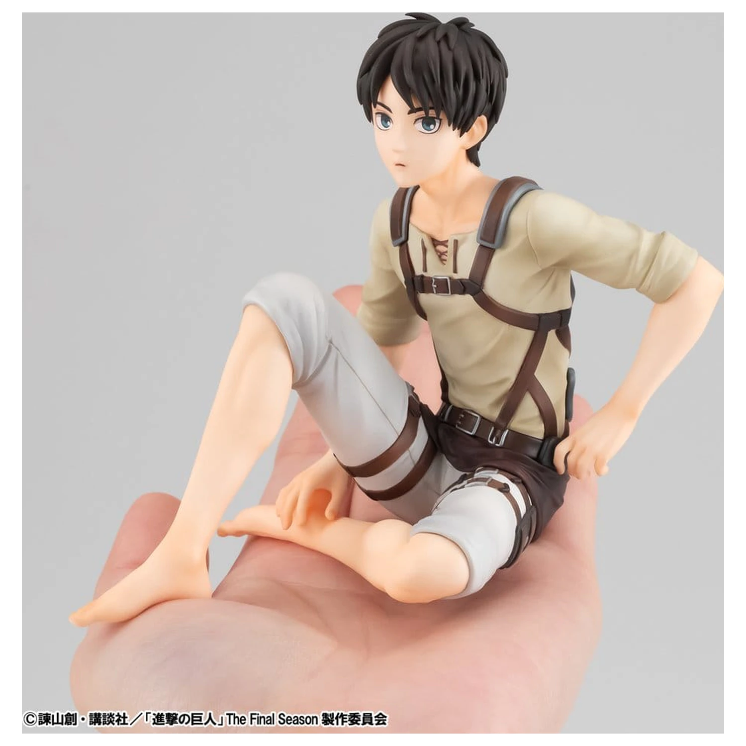 Attack on Titan G.E.M. Series PVC figúrky balenie po 2 ks Eren Yeager & Squad Captain Levi veľkosti dlane produktová fotografia