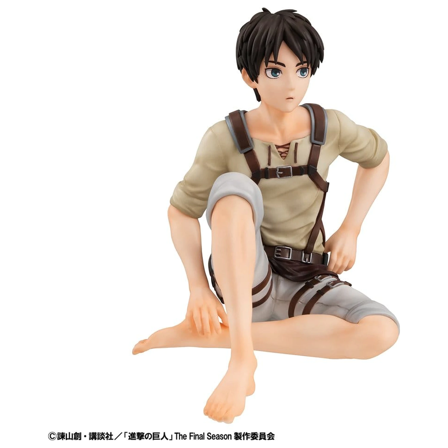 Attack on Titan G.E.M. Series PVC figúrky balenie po 2 ks Eren Yeager & Squad Captain Levi veľkosti dlane produktová fotografia