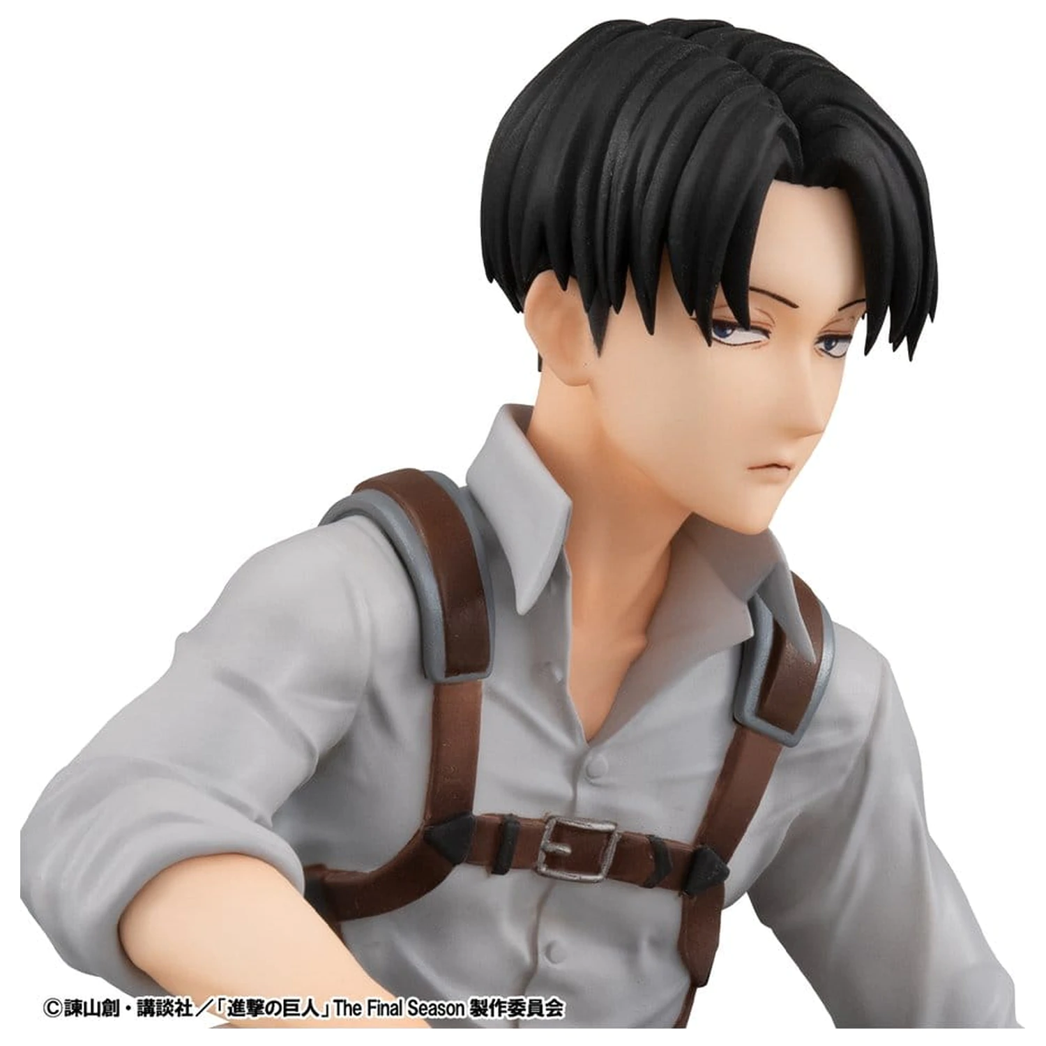 Attack on Titan G.E.M. Series PVC figúrky balenie po 2 ks Eren Yeager & Squad Captain Levi veľkosti dlane produktová fotografia