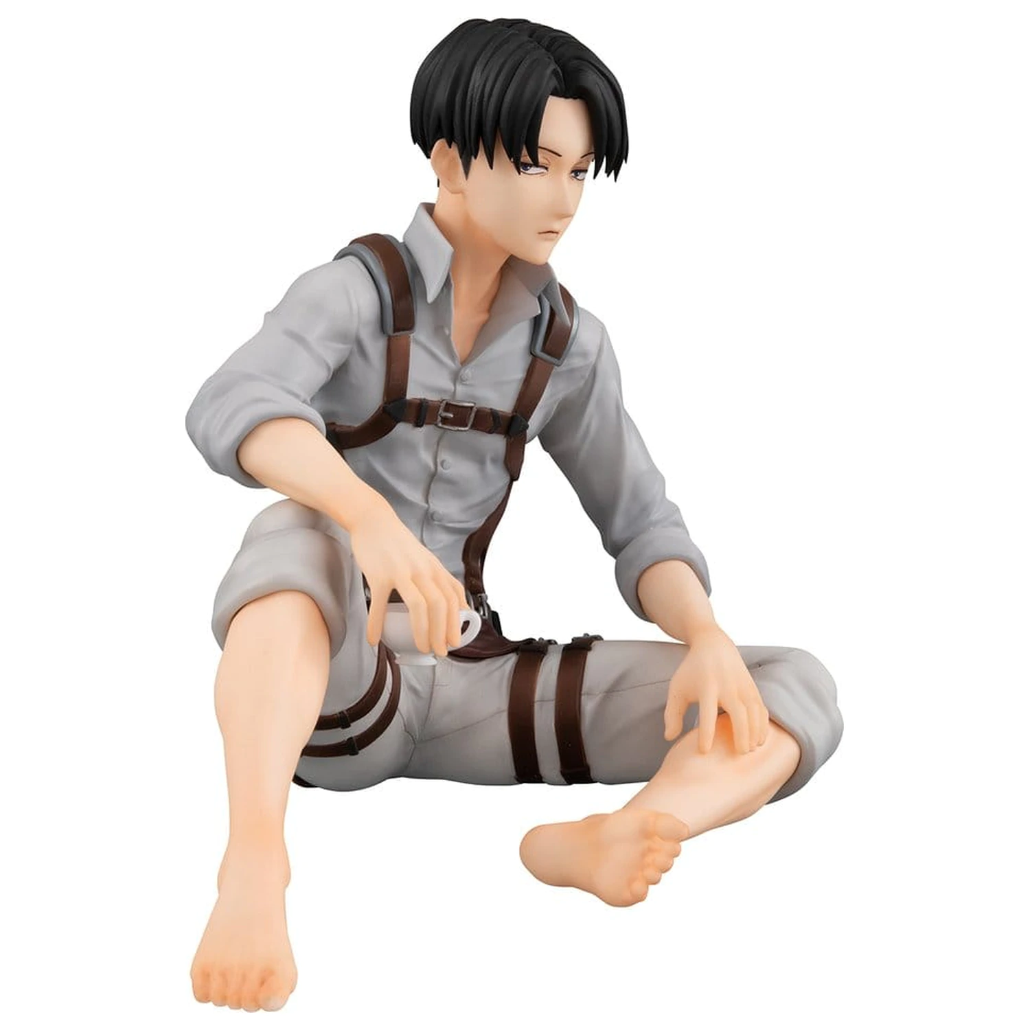 Attack on Titan G.E.M. Series PVC figúrka Squad Captain Levi Palm Size 9 cm produktová fotografia