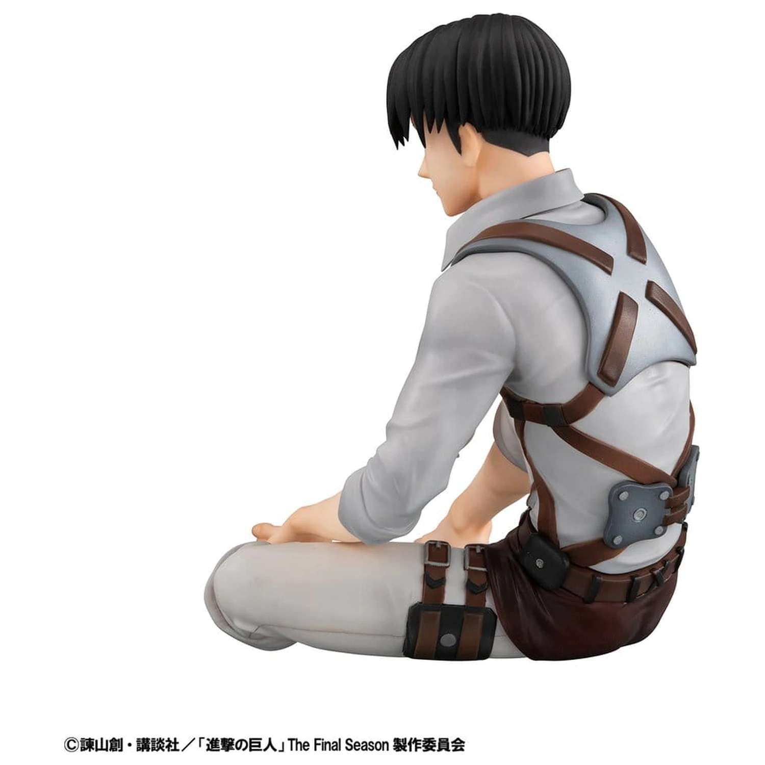 Attack on Titan G.E.M. Series PVC figúrka Squad Captain Levi Palm Size 9 cm produktová fotografia