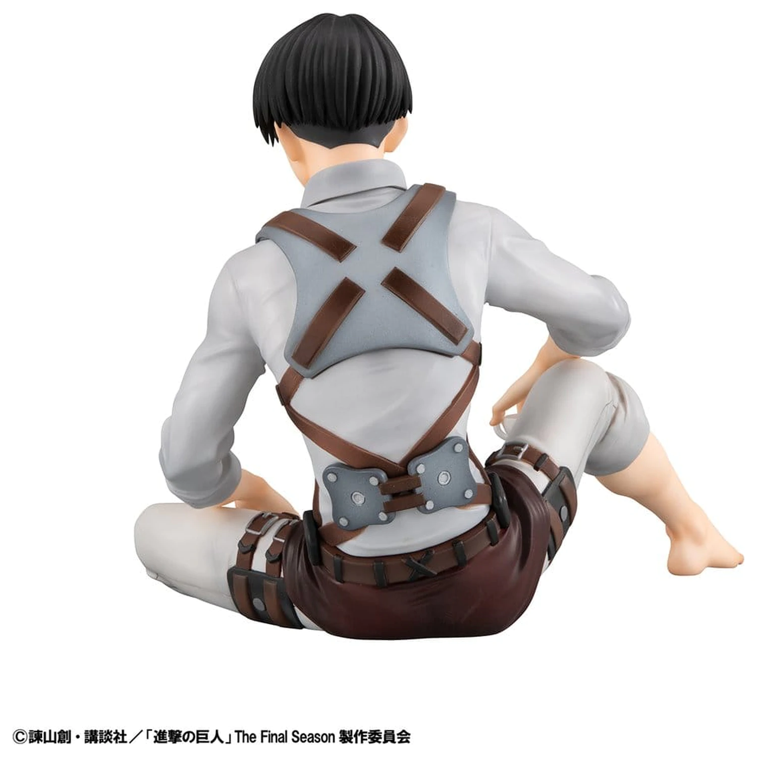 Attack on Titan G.E.M. Series PVC figúrka Squad Captain Levi Palm Size 9 cm produktová fotografia