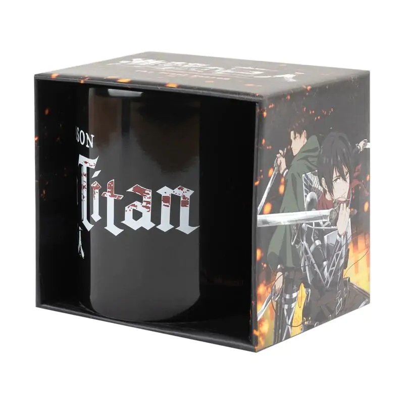 Attack On Titan Logo hrnček 350ml produktová fotografia